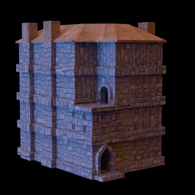 Death House - Haunted House - Bộ Địa hình Modular (DND / TTRPG)