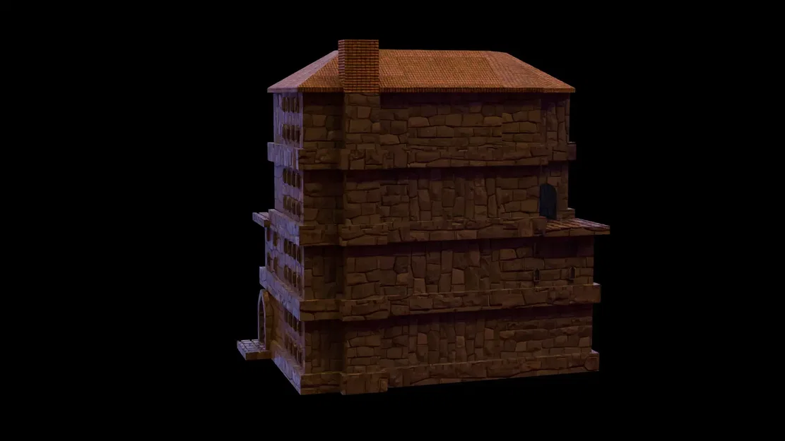Death House - Haunted House - Bộ Địa hình Modular (DND / TTRPG) - Image 2