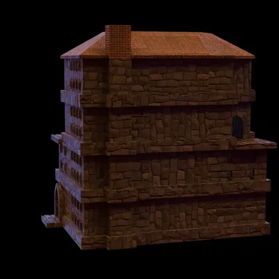 Death House - Haunted House - Bộ Địa hình Modular (DND / TTRPG)