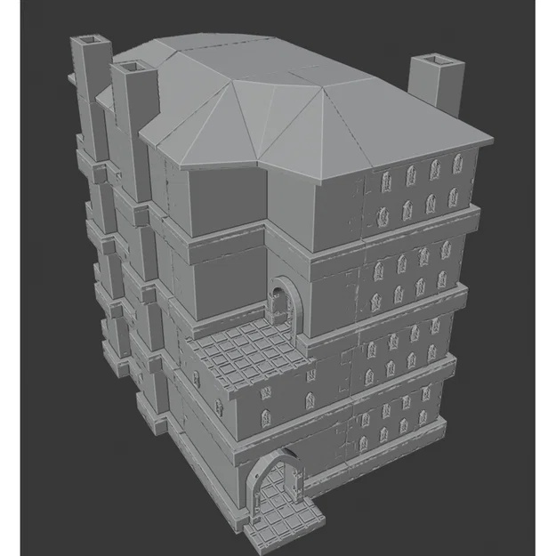 Death House - Haunted House - Bộ Địa hình Modular (DND / TTRPG) - Image 4