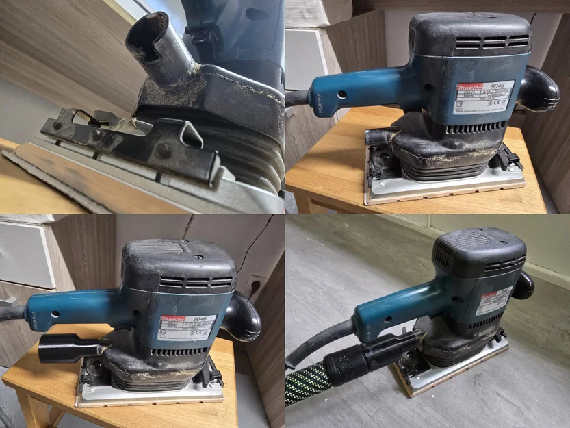 Đầu chuyển đổi máy hút bụi Festool cho máy chà nhám Makita 9046 - Image 1