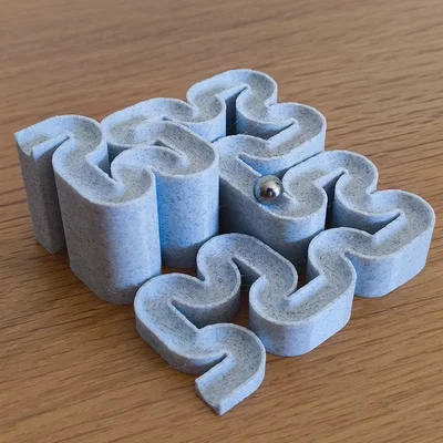 Đường chạy bi Fractal tùy biến Parametric