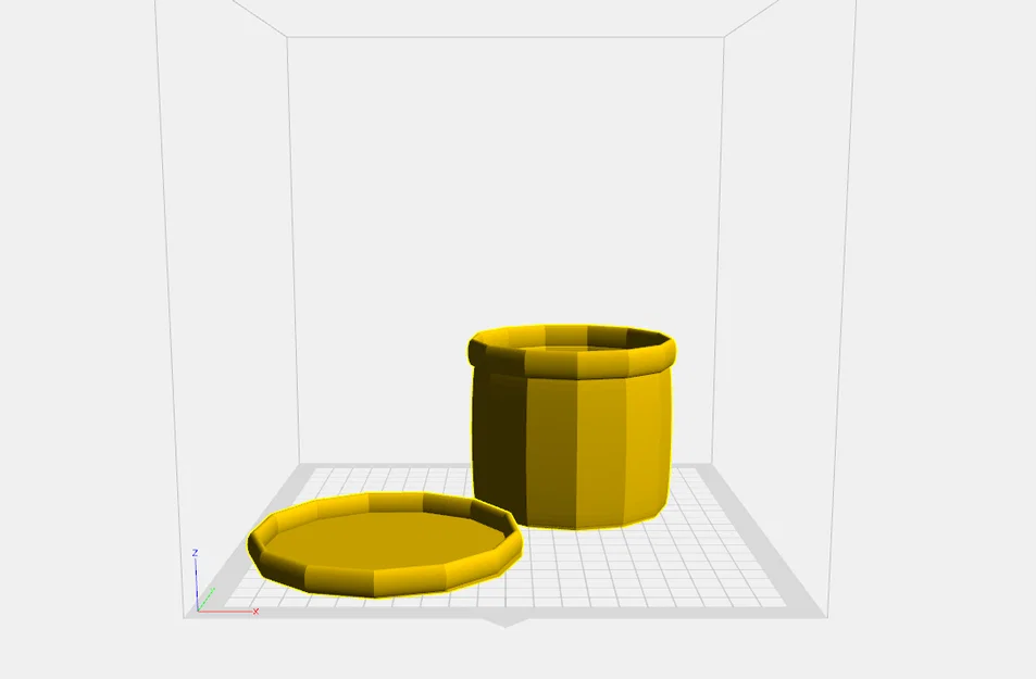 Mẫu chậu cây 3D có khay hứng nước trang trí nhà cửa đẹp mắt - Image 1