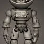 Mô hình phi hành gia bộ xương in 3D (Articulated Skeleton) đầy cá tính - Thumbnail 3