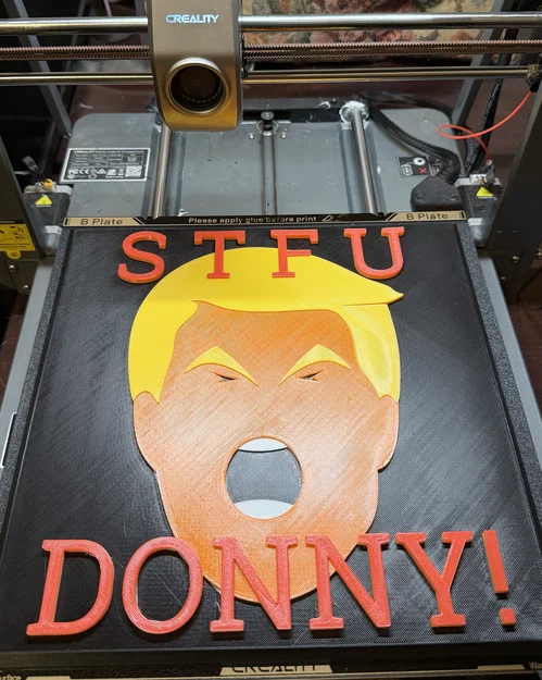 Bảng hiệu STFU Donny - Image 2