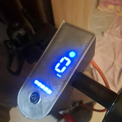 Ốp Bảo Vệ Màn Hình Xiaomi Scooter 4 Lite 2nd Gen - Tự In 3D Đơn Giản
