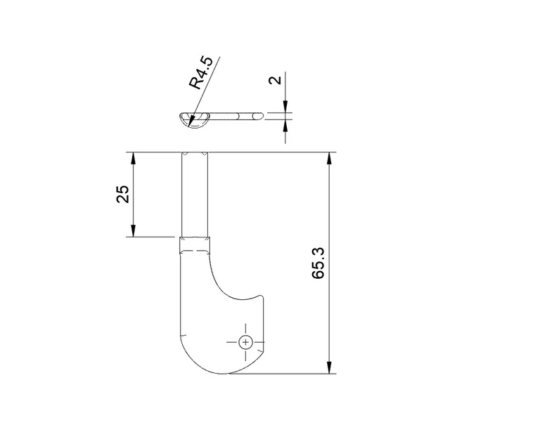 Chìa khóa thử nút nhấn báo cháy (Fire alarm call point test key) - Image 3