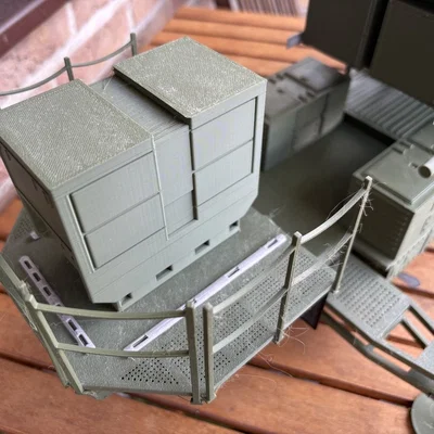 Mô hình Bệ phóng tên lửa Patriot tỉ lệ 1:16 (Bản in 3D)