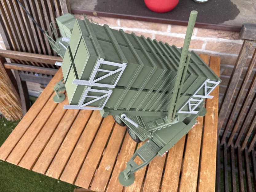 Mô hình Bệ phóng tên lửa Patriot tỉ lệ 1:16 (Bản in 3D) - Image 3