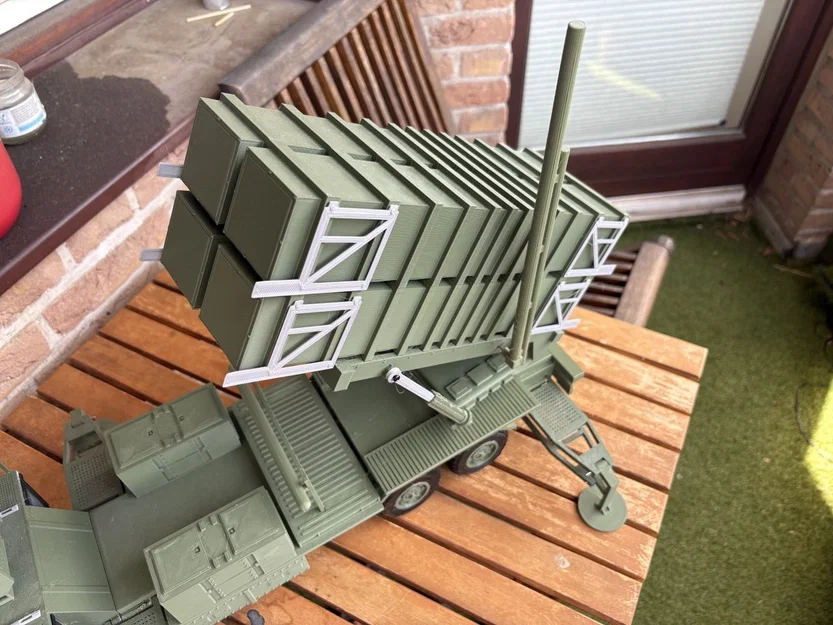 Mô hình Bệ phóng tên lửa Patriot tỉ lệ 1:16 (Bản in 3D) - Image 7