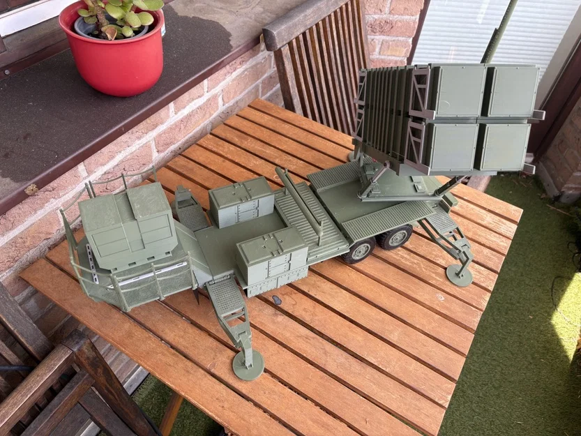 Mô hình Bệ phóng tên lửa Patriot tỉ lệ 1:16 (Bản in 3D) - Image 16