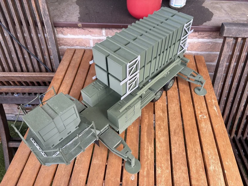Mô hình Bệ phóng tên lửa Patriot tỉ lệ 1:16 (Bản in 3D) - Image 18