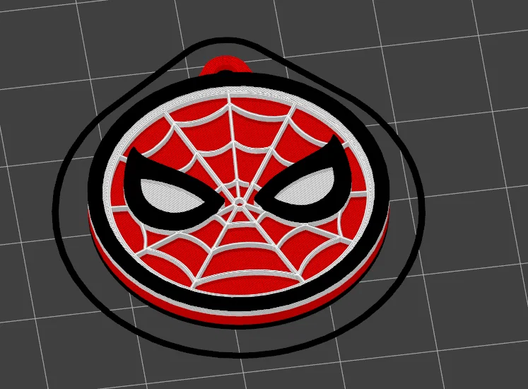 Móc khóa Spider Man (Không cần AMS) - Image 1