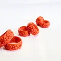 Nhẫn Hoa Văn Tinh Tế (Floral Ring) - Mẫu In 3D Trang Sức Dễ Thương - Thumbnail 1
