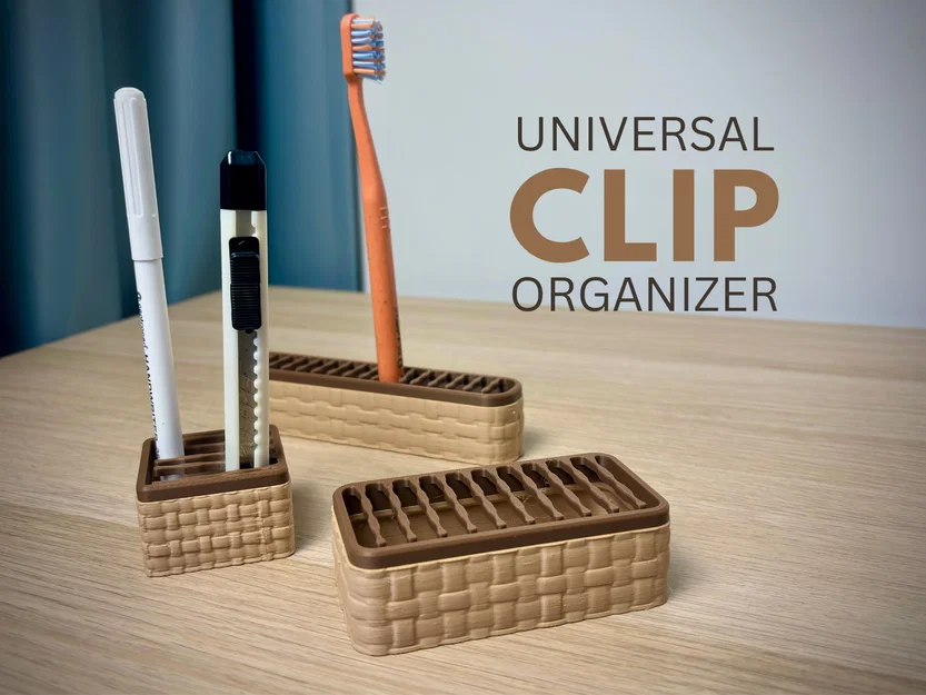 Universal Clip Organizer | Kệ Lưu Trữ Đa Năng | Kẹp Giữ Linh Hoạt - Image 1