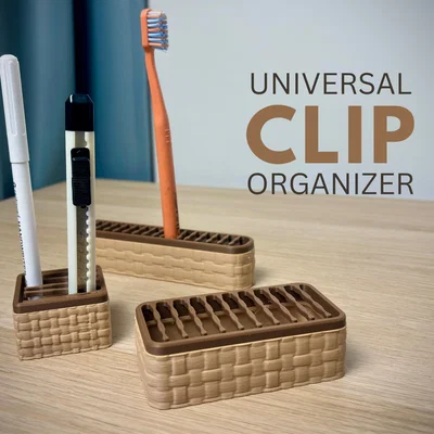 Universal Clip Organizer | Kệ Lưu Trữ Đa Năng | Kẹp Giữ Linh Hoạt