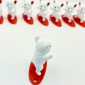 Móc khóa Pibbles Chill Dancing Surfer Dog - Mô hình chú chó lướt ván siêu dễ thương - Thumbnail 4