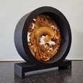 Mô hình trang trí để bàn Koi Fish Diorama nghệ thuật - Thumbnail 3