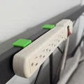 Giá treo ổ cắm điện gắn khung giường (Power Strip Bed Frame Mount) - Thumbnail 4