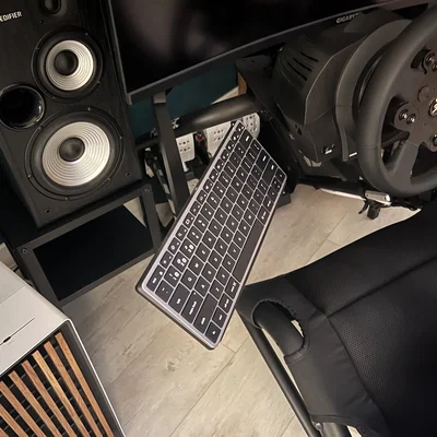 Khay bàn phím VESA cho Sim racing rig
