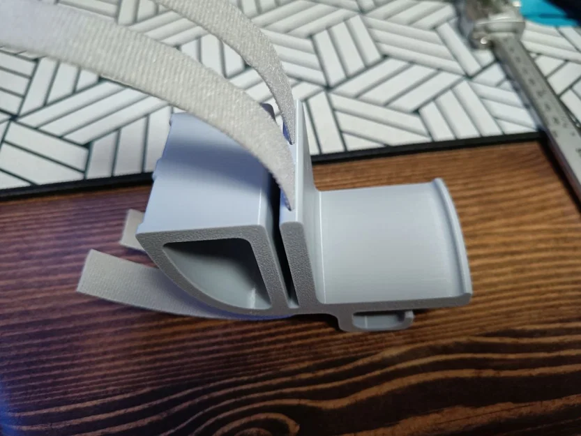 Giá treo tai nghe gắn bàn thông minh bằng dây Velcro tiện lợi - Image 3