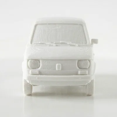 Mô hình xe cổ Fiat 126 Maluch tinh tế cho máy in 3D