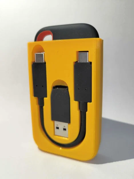 Vỏ bảo vệ và bộ cất giữ cáp cho ổ cứng SanDisk Extreme 1TB - Image 2