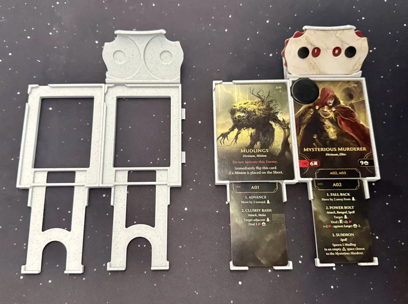 Khay Đựng Thẻ Bài Kẻ Địch Cho Game Lands of Evershade - Image 1
