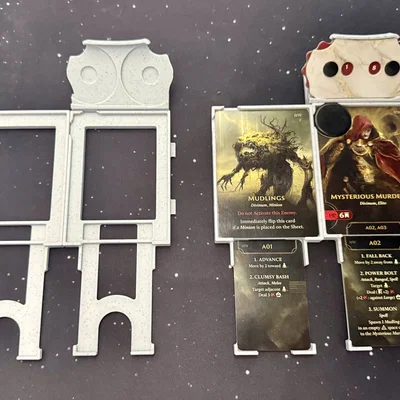 Khay Đựng Thẻ Bài Kẻ Địch Cho Game Lands of Evershade