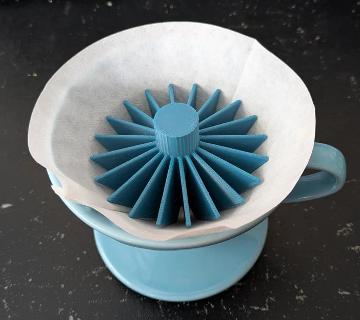 Dụng cụ chặn giấy lọc cà phê (Coffee filter paper press) - Image 2