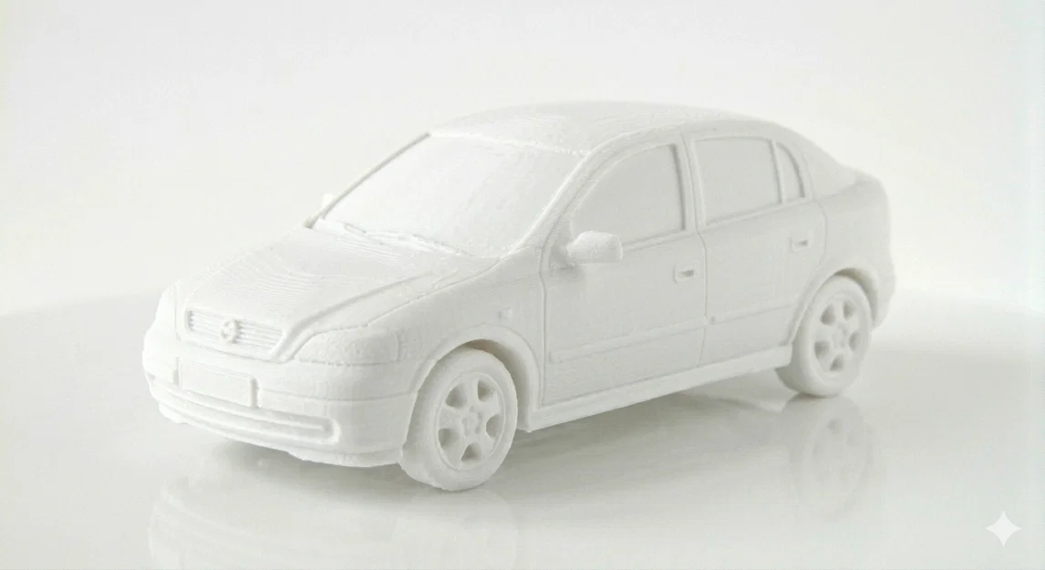 Mô hình xe Opel Astra in 3D thiết kế nguyên khối độc đáo - Image 2