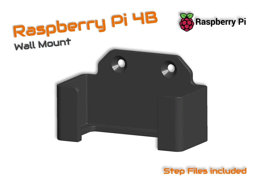 Giá treo tường cho Raspberry Pi 4B - Image 1