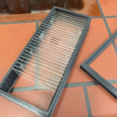 Giá rửa lam kính hiển vi (Microscope Slide Washer Rack)