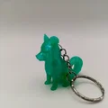 Móc khóa hình chó Husky - Thumbnail 4