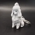 Móc khóa hình chó Poodle - Thumbnail 1