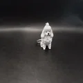 Móc khóa hình chó Poodle - Thumbnail 2
