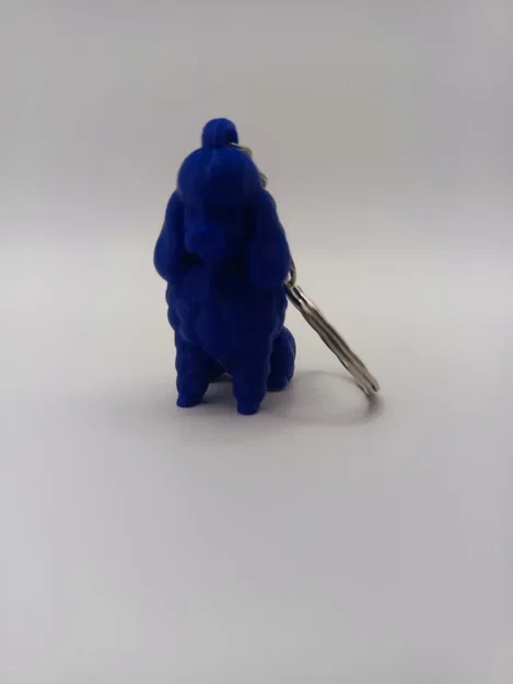 Móc khóa hình chó Poodle - Image 3