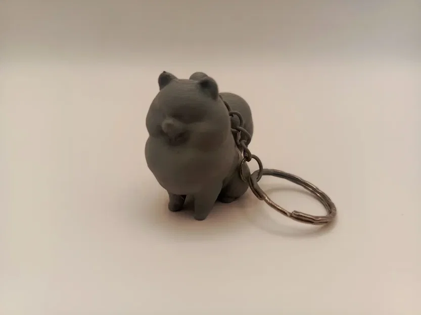 Móc Khóa Chú Chó Pomeranian - Image 1