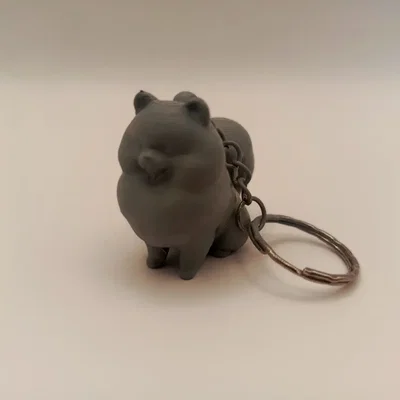 Móc Khóa Chú Chó Pomeranian