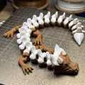 Bone Crest Dragon - Mô hình rồng khớp nối in nguyên khối - Thumbnail 1