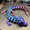 Bone Crest Dragon - Mô hình rồng khớp nối in nguyên khối - Thumbnail 3