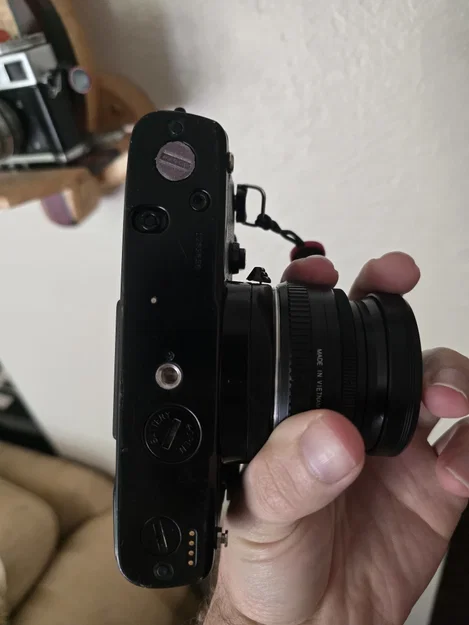 Nút đậy thân máy Pentax LX Winder - Image 3
