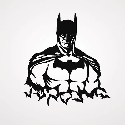 Mô hình chân dung Batman treo tường