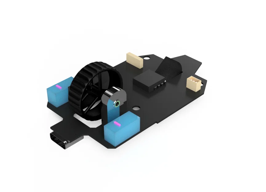 Mô hình 3D PCB cho dòng chuột VXE R1 Series - Image 2
