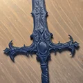 Mô hình kiếm găm Gothic Fantasy trang trí 3D tinh xảo - Thumbnail 2
