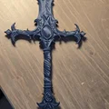 Mô hình kiếm găm Gothic Fantasy trang trí 3D tinh xảo - Thumbnail 5