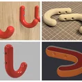Móc Treo Tường Hình Tròn 20mm (Wall Hook) In 3D Dễ Dàng - Thumbnail 1