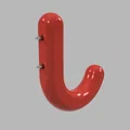 Móc Treo Tường Hình Tròn 20mm (Wall Hook) In 3D Dễ Dàng - Thumbnail 4