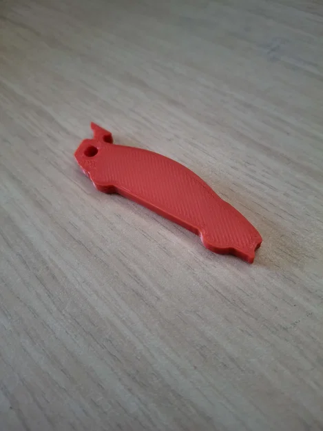Móc khóa hình xe đua thể thao (Sports Car Keychain) in 3D đẹp - Image 1