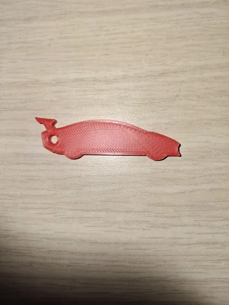Móc khóa hình xe đua thể thao (Sports Car Keychain) in 3D đẹp - Image 2